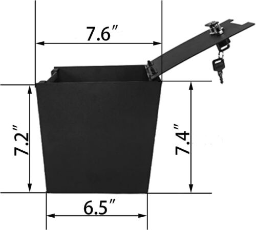 Tacoma Center Console Gun Safe Vault For Toyota Tacoma 2016-2023
