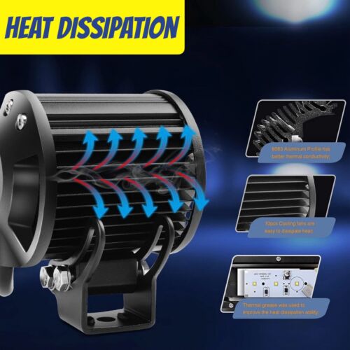 4"INCH 18W Off-Road LED Pod Work Lights - 2 pack