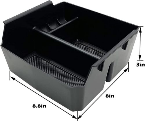 Center Console Tray Organizer Compatible w/ Jeep Wrangler 2011-2018 JK & JKU