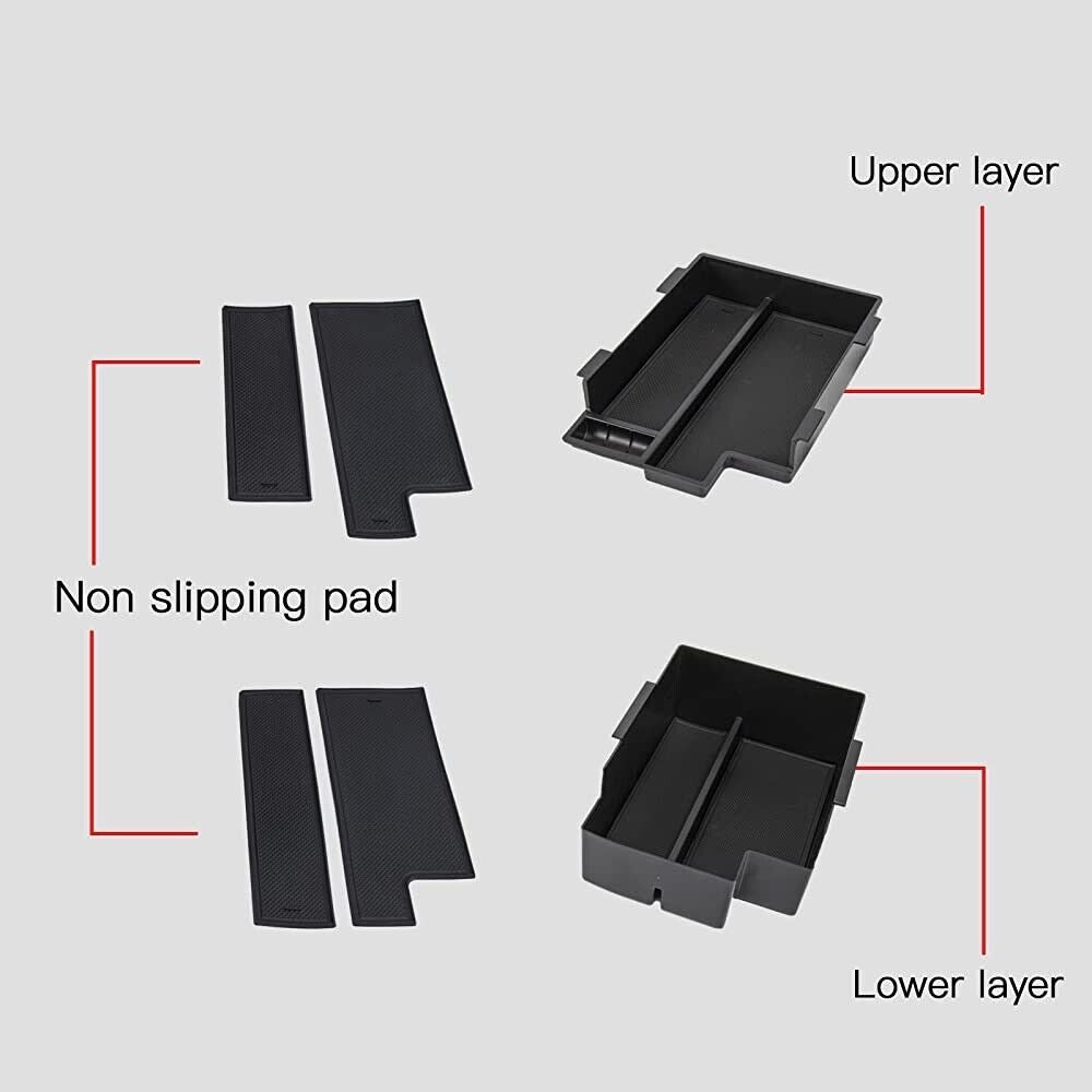 Center Console Organizer Tray for Toyota 4Runner 5th Gen 2010-2023