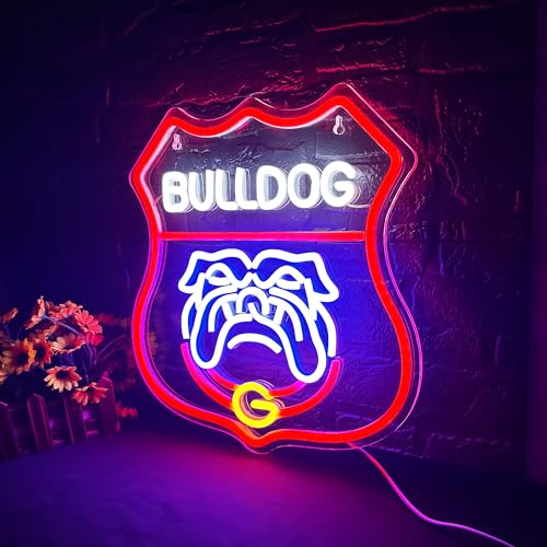 College Football Louisiana Neon LED Sign 13.38'' x 13.77'' inches