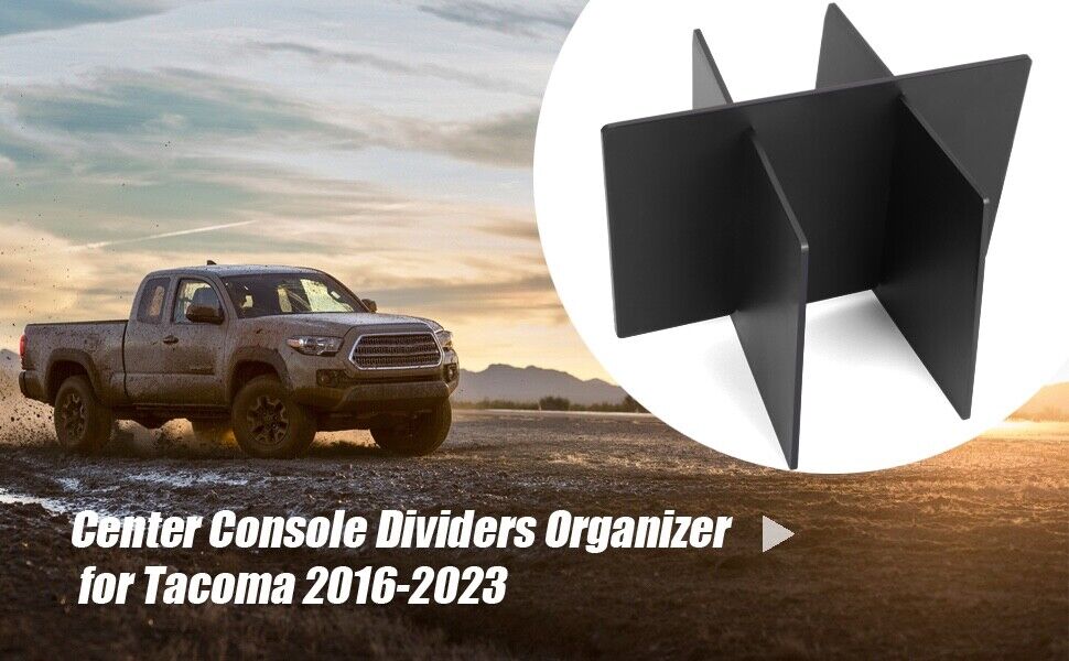Toyota Tacoma 2016-2023 3PC Center Console Accessory Combo Pack