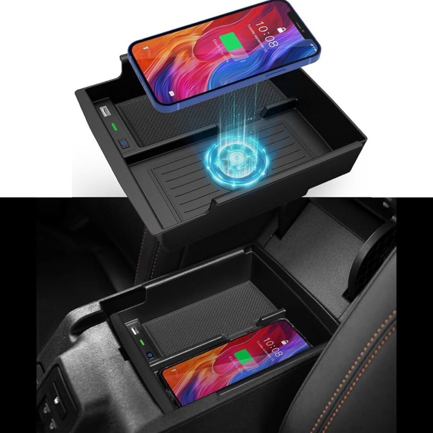 Ford Bronco 2021 - 2024, Center Console Wireless Charger