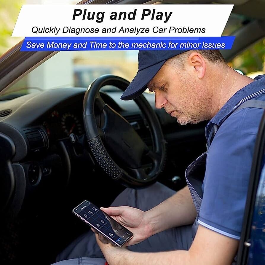 ELM327 Bluetooth Car Diagnostic Scanner for Android Phone