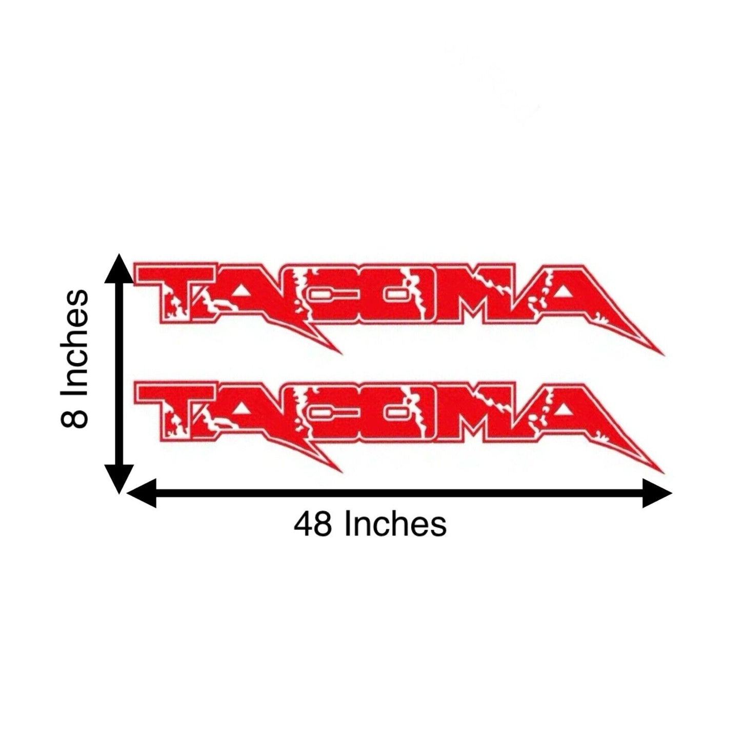 Toyota Tacoma Bed Side Vinyl Decal 48”x8”