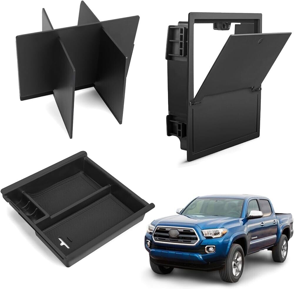 Toyota Tacoma 2016-2023 3PC Center Console Accessory Combo Pack