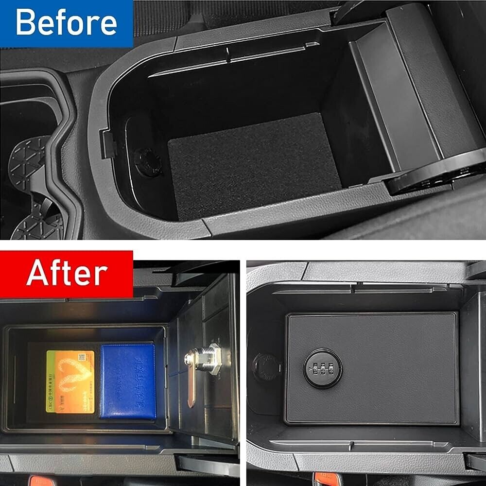 Toyota RAV4 Center Console Safe Lock Box for Toyota RAV4 2019-2023