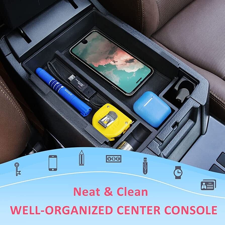Center Console Organizer Tray for Toyota 4Runner 5th Gen 2010-2023