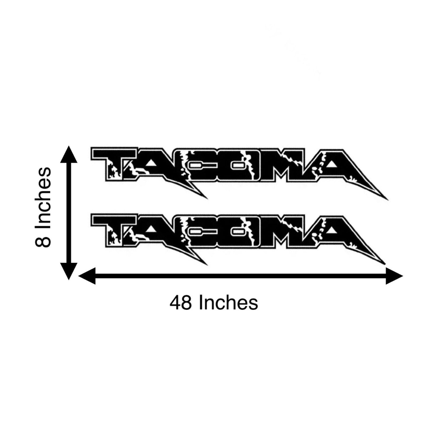 Toyota Tacoma Bed Side Vinyl Decal 48”x8”
