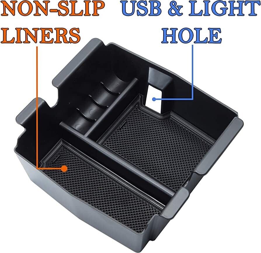 Center Console Accessory Organizer for Jeep Wrangler & Gladiator