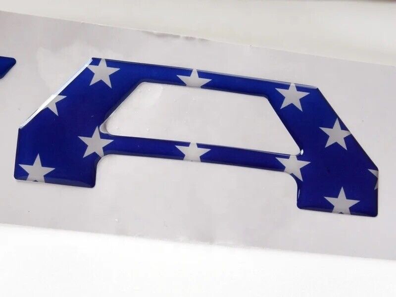 Raised Tailgate Insert Letters Fit for 2016-2023 Toyota Tacoma US Flag