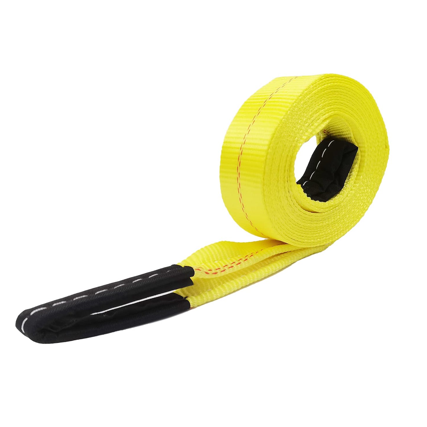 Tow Strap 20ft or 30ft, 2 inch Recovery Rope 10,000 lbs Load Capacity
