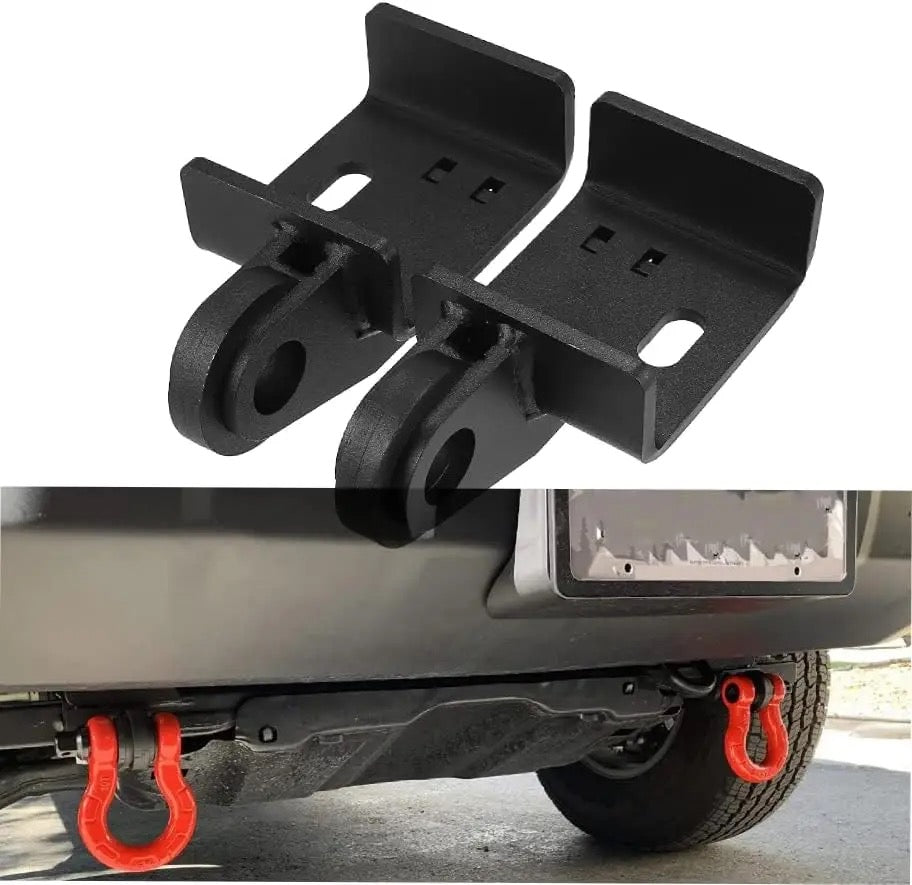 Front Tow Hook Mounting Bracket Compatible with Toyota Tacoma 2009-2023 (bracket only)