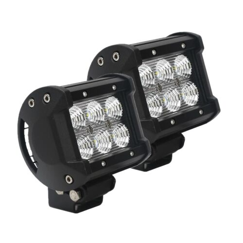 4"INCH 18W Off-Road LED Pod Work Lights - 2 pack