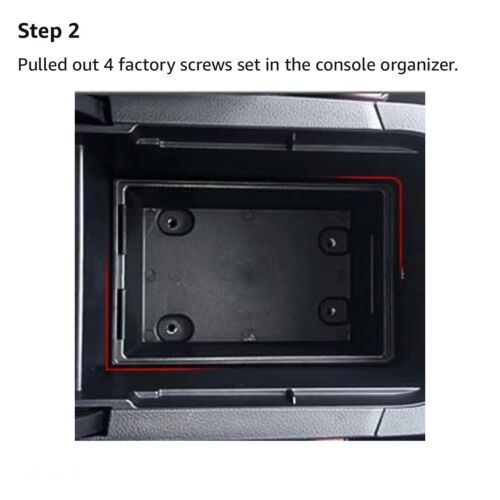 Toyota RAV4 Center Console Safe Lock Box for Toyota RAV4 2019-2023