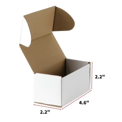 4x2x2 Small Corrugated Shipping Box (Already Folded, No Folding Necessary)
