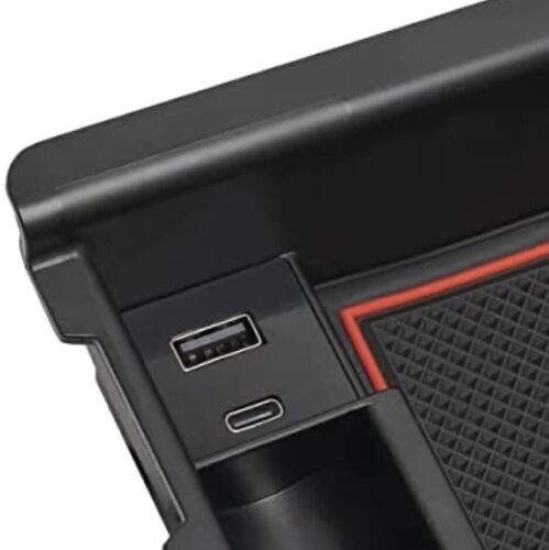 USB Powered Console Tray W/ USB & USB Type C for Toyota Tacoma 2016-2023