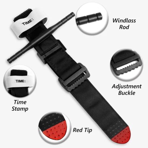 Tourniquet, 95cm First Aid Response,Severe Emergencies &  occluding Blood Flow