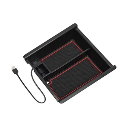 USB Powered Console Tray W/ USB & USB Type C for Toyota Tacoma 2016-2023