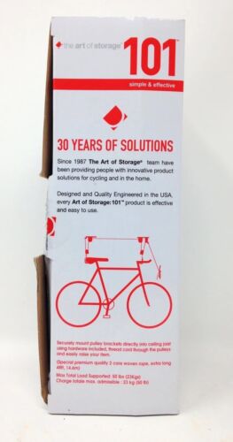 The Art of Storage 101 Easy Hoist Bicycle Bike Pulley System Model RS2200 