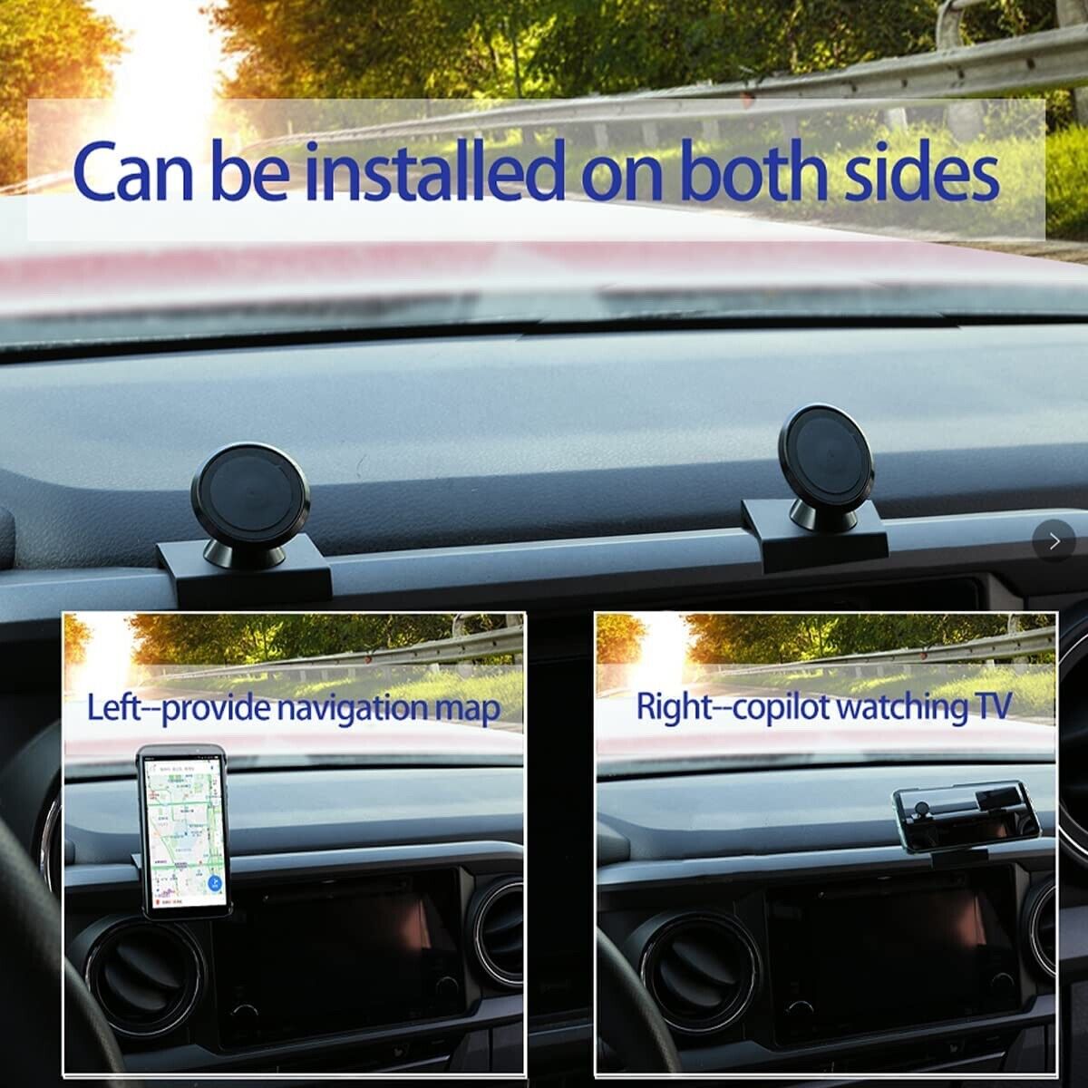 Toyota Tacoma 2016-2023 Dash Magnetic Phone Mount