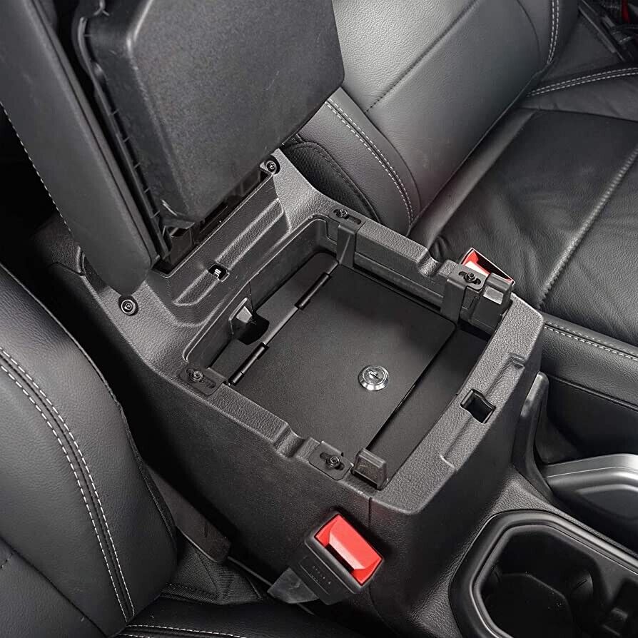 Center Console Storage Safe Box Insert for 2018-2023 Jeep Wrangler JL & JLU Unl