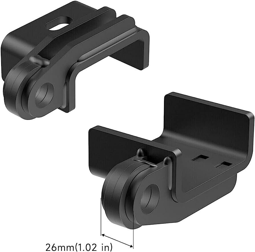 Front Tow Hook Mounting Bracket Compatible with Toyota Tacoma 2009-2023 D Ring S