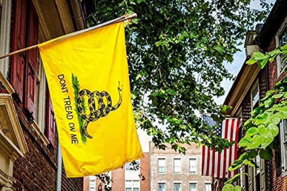 Don’t Tread On Me Flag 3x5 Outdoor 240D Heavy Polyester Duty Double Sided Flag