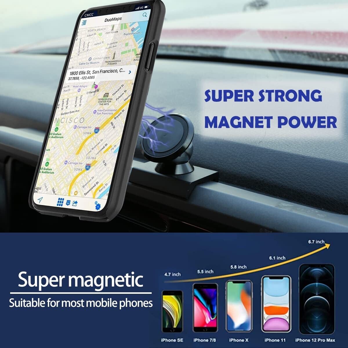 Toyota Tacoma 2016-2023 Dash Magnetic Phone Mount
