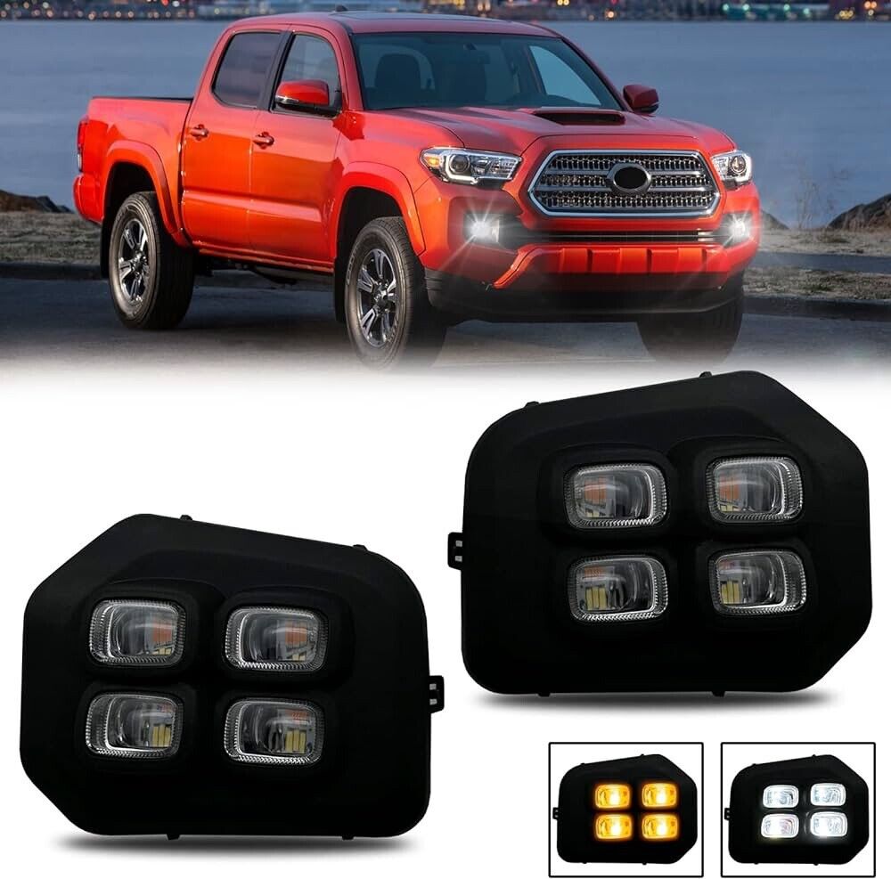 LED Fog Lights for 2016-2023 Toyota Tacoma SR/SR5