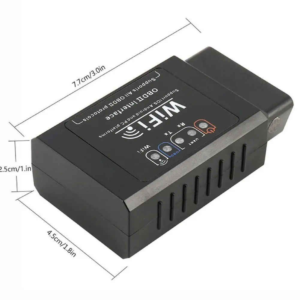 ELM327 WIFI & Bluetooth Car Diagnostic Fault Code Scanner  iOS, Android