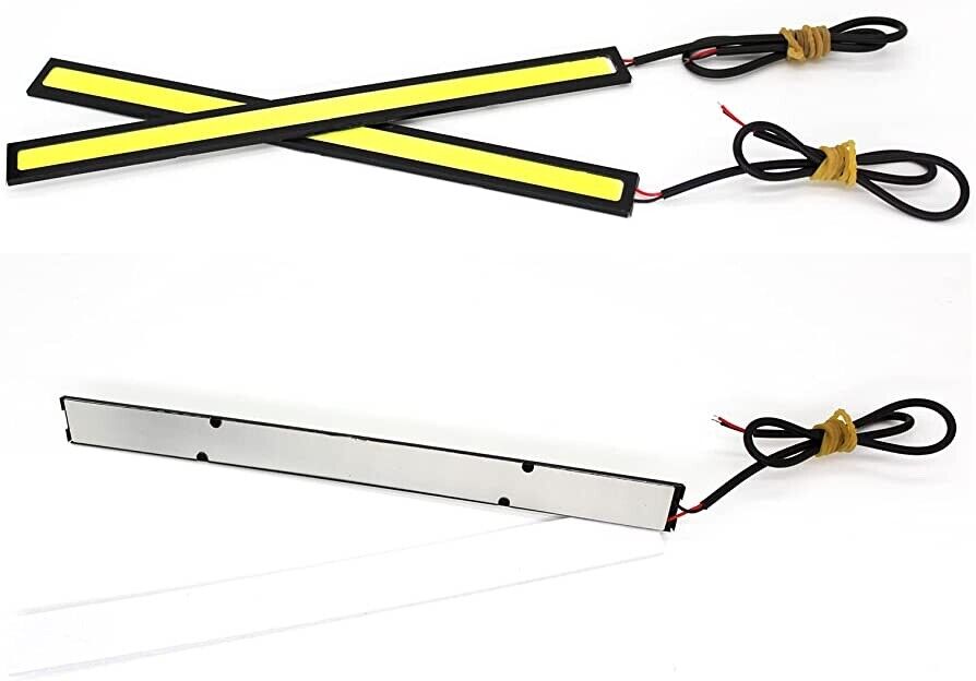 Daytime Running LED Lights DRL Car LED Light Strip Waterproof COB Lights