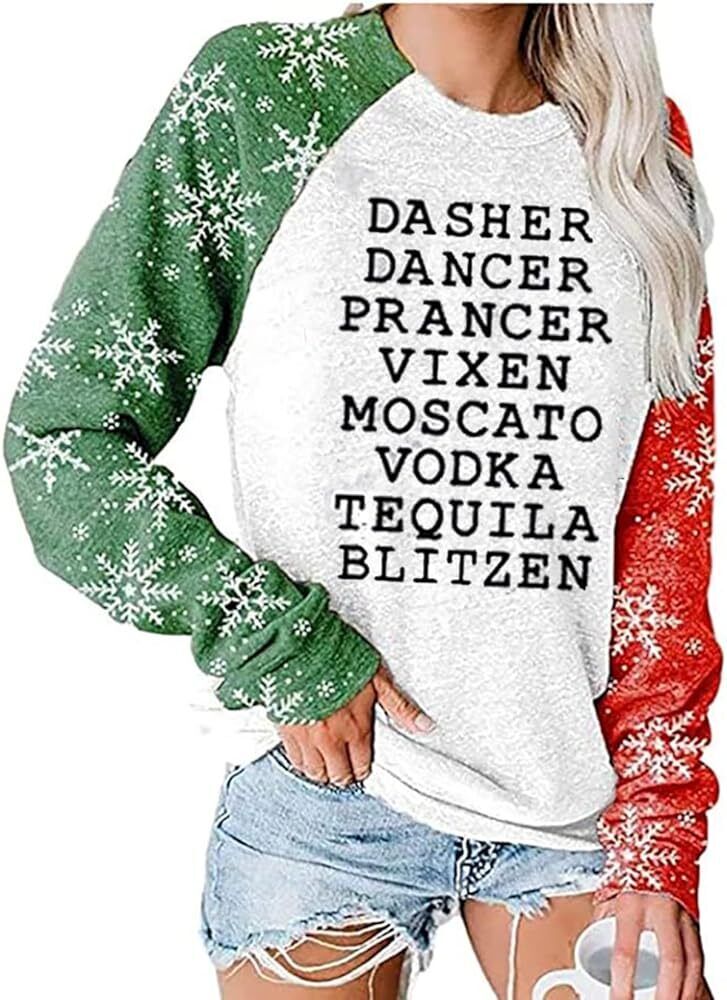 Women's Soft Lightweight Christmas sweatshir