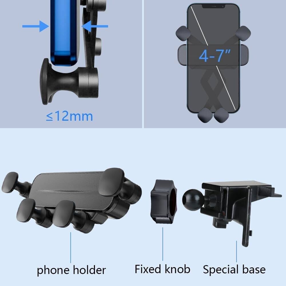 Toyota Tundra 2014-2021 Mobile Cell Smartphone Bracket Mount