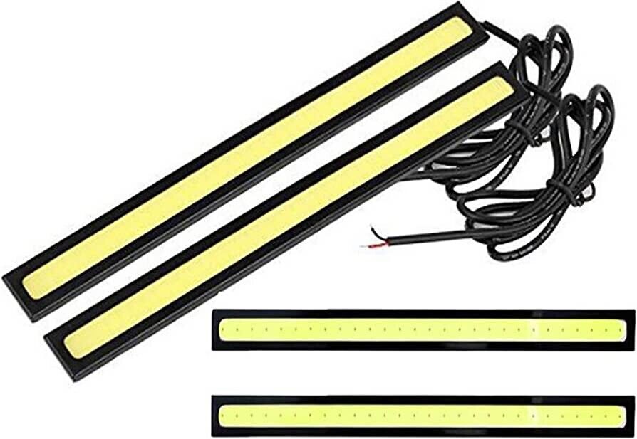 Daytime Running LED Lights DRL Car LED Light Strip Waterproof COB Lights