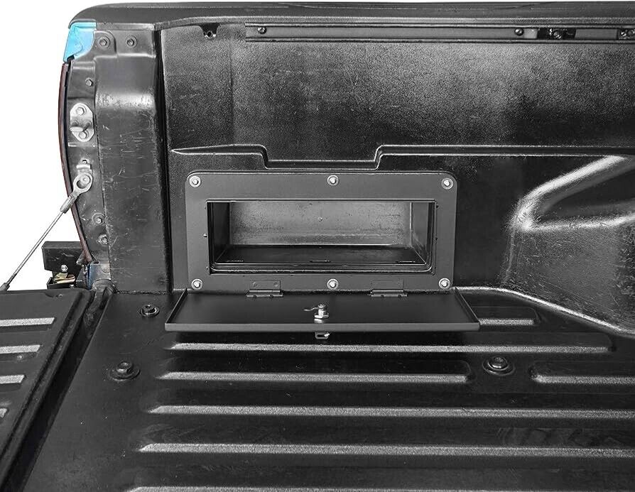Bed Security Lock Lid Extra Storage Fit Toyota Tacoma 2005-2023 (2nd &3rd Gen)