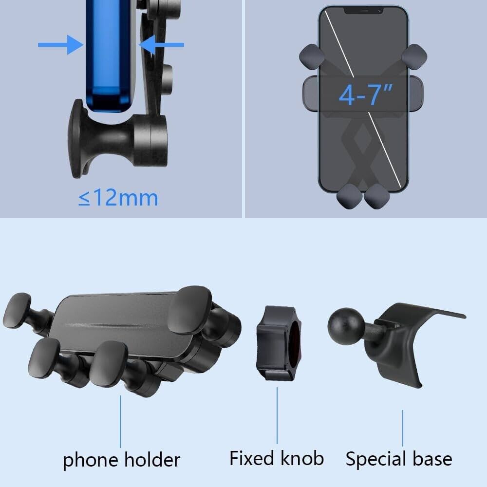 Toyota Tacoma 2016 - 2023 Mobile Cell Smartphone Bracket Mount