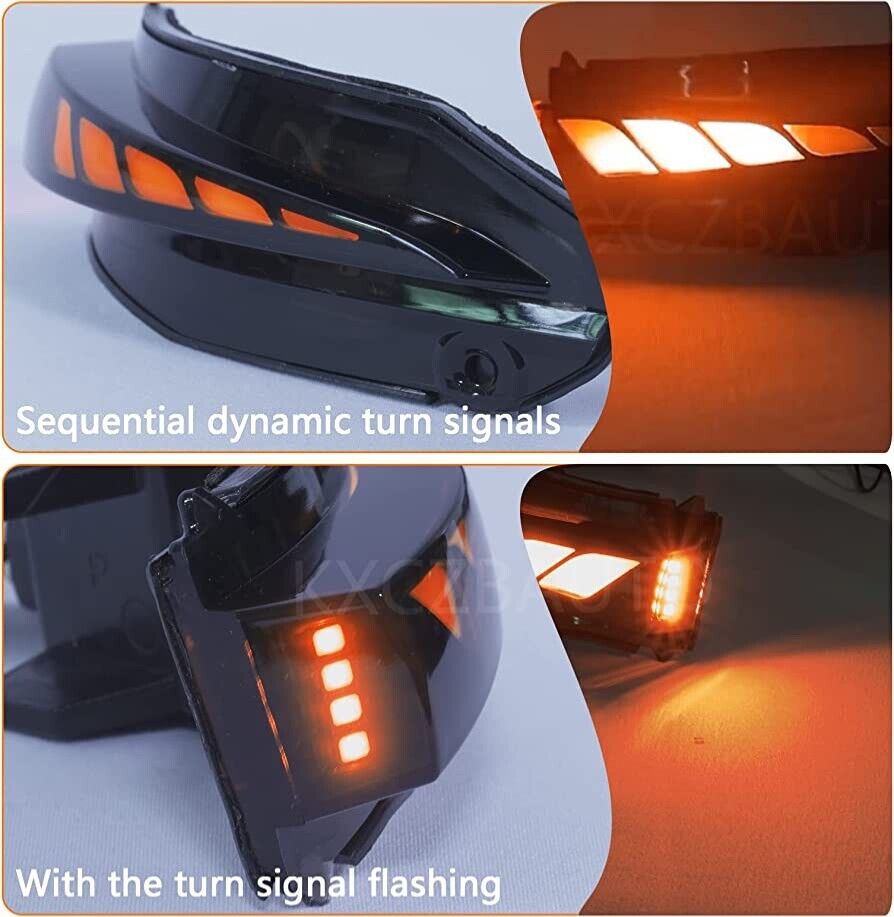 Sequential LED Turn Signal Lights For 2014-2019 Toyota 4Runner