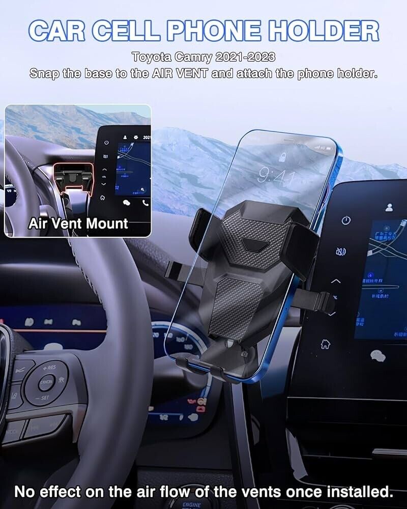 Toyota Camry 2021 - 2024 Phone Mount Holder