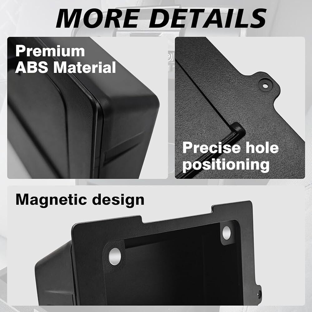 Secret Compartment Console Storage for New Toyota Tacoma 4th Gen 2024 & Up