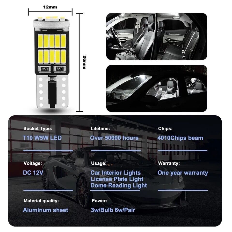 Toyota Camry 2018-2024 LED Light Upgrade Kit