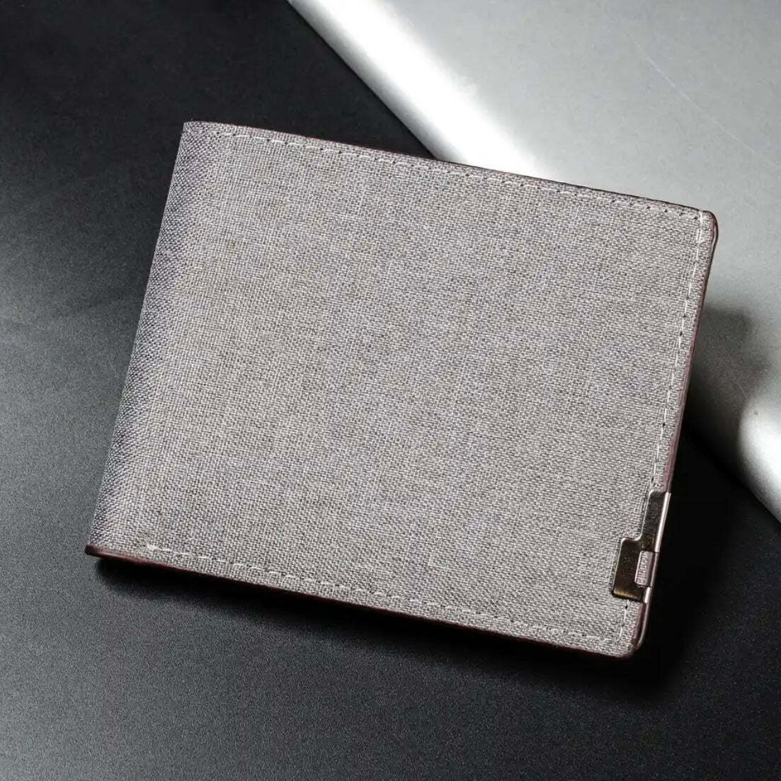 Men’s Denim Slim Fold Wallet