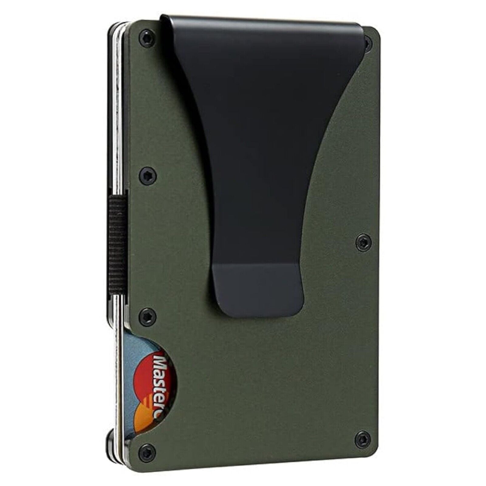 Minimalist Wallet for Men, Metal Money Clip Wallet