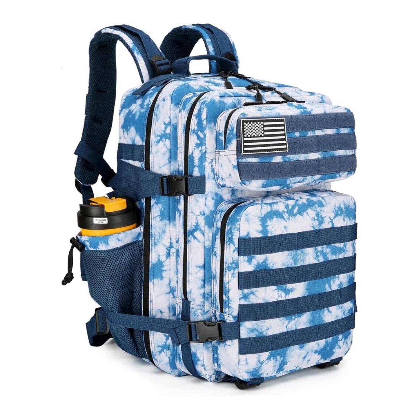 Outdoor Molle Backpack, 45L Fun Colors