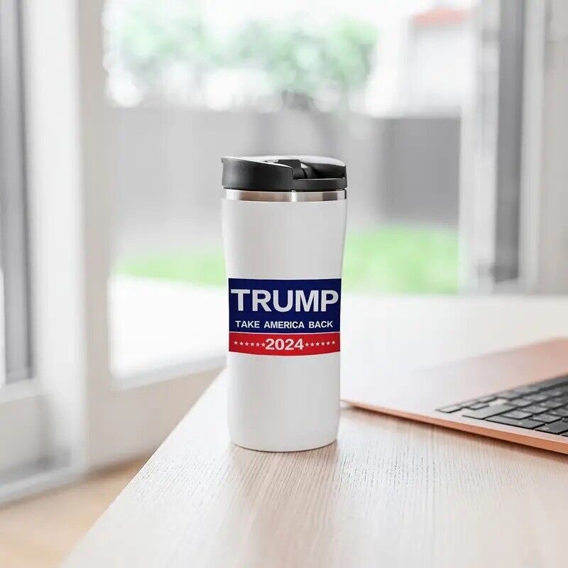 Trump 2024 Sticker, 10Pcs for Car, Motorcycles, Helmets, Laptop, Window, 2x3 in
