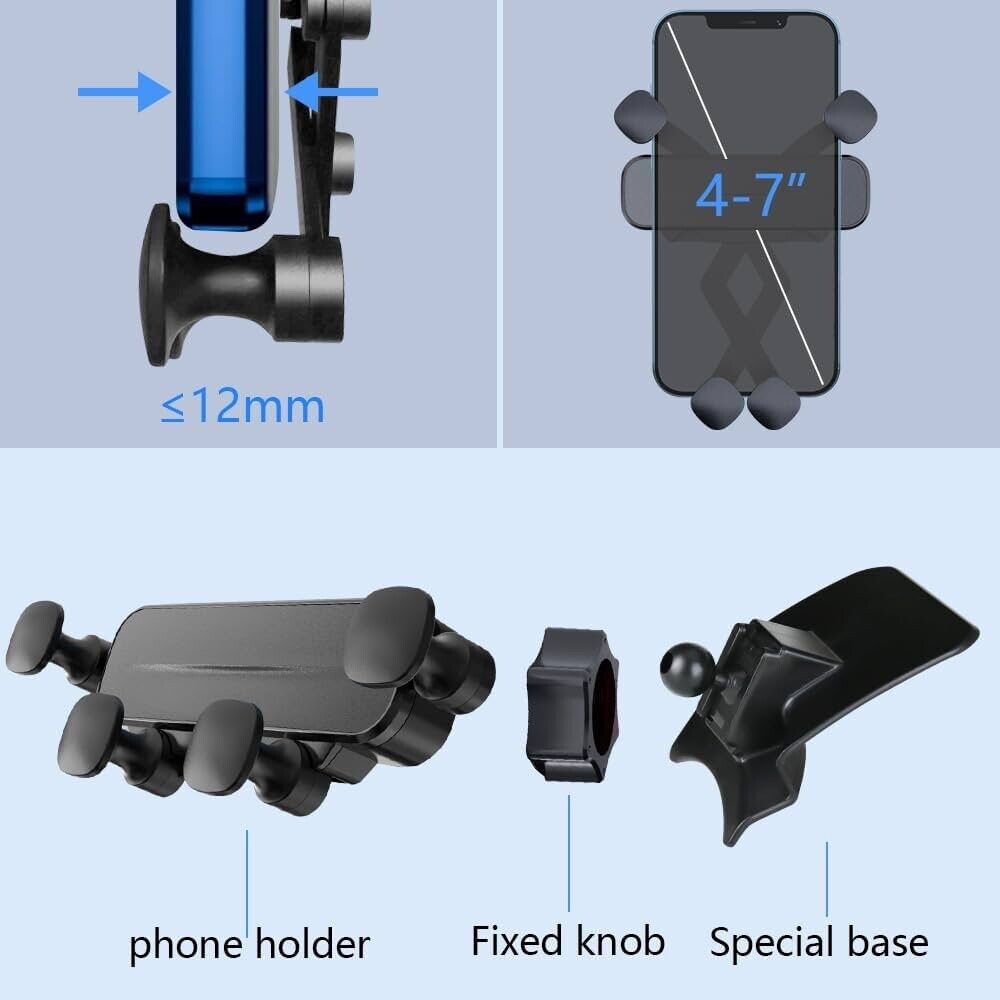 Toyota Tundra 2014-2021 Mobile Cell Smartphone Bracket Mount