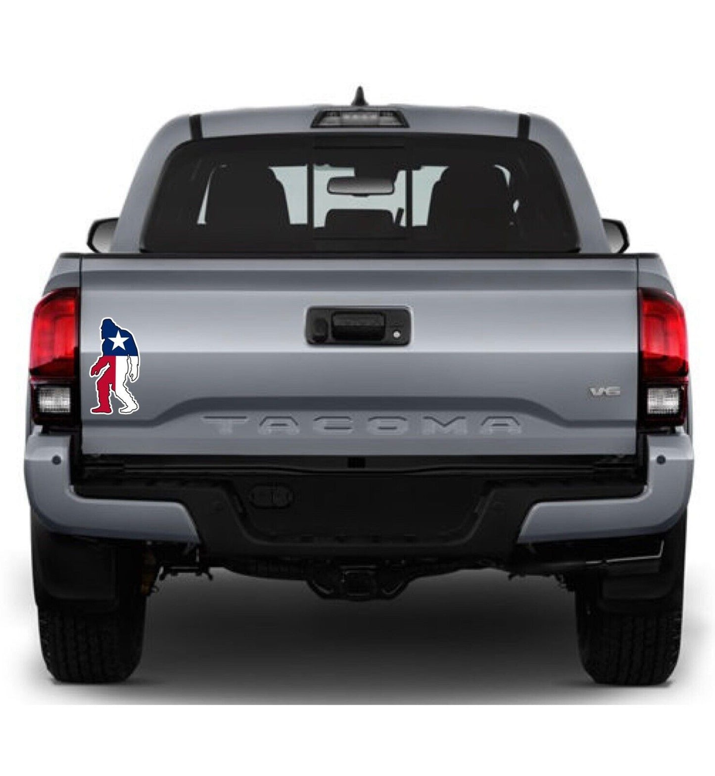 Texas Flag Sasquatch Vinyl Decal Sticker, Texas Flag, Lone Star State