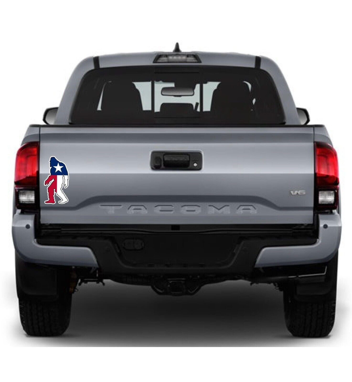 Texas Flag Sasquatch Vinyl Decal Sticker, Texas Flag, Lone Star State