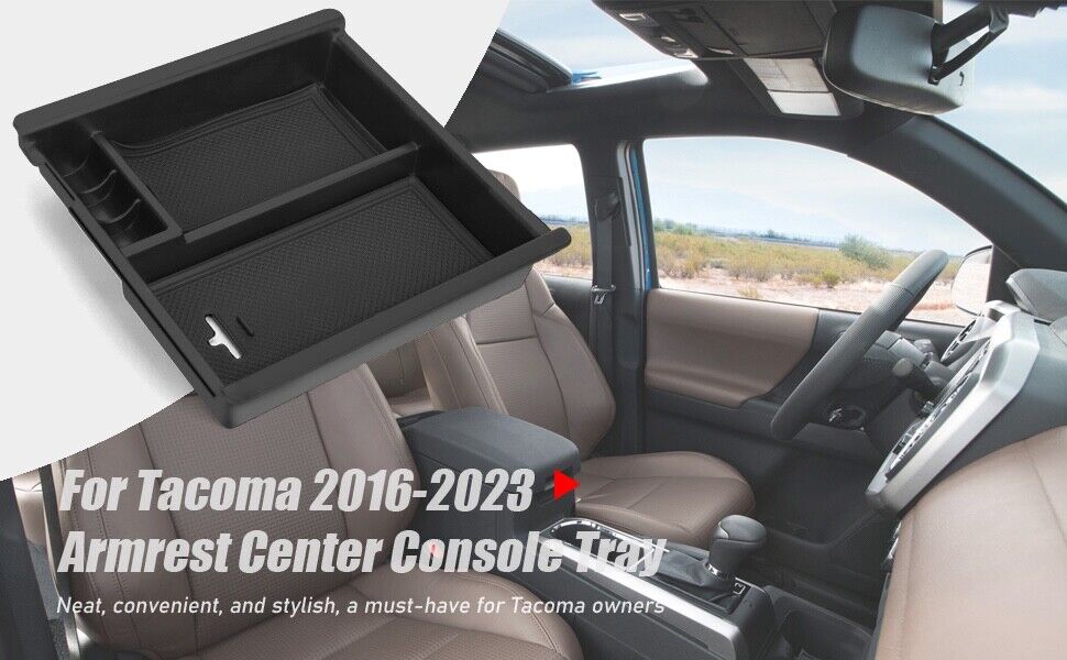Toyota Tacoma 2016-2023 3PC Center Console Accessory Combo Pack