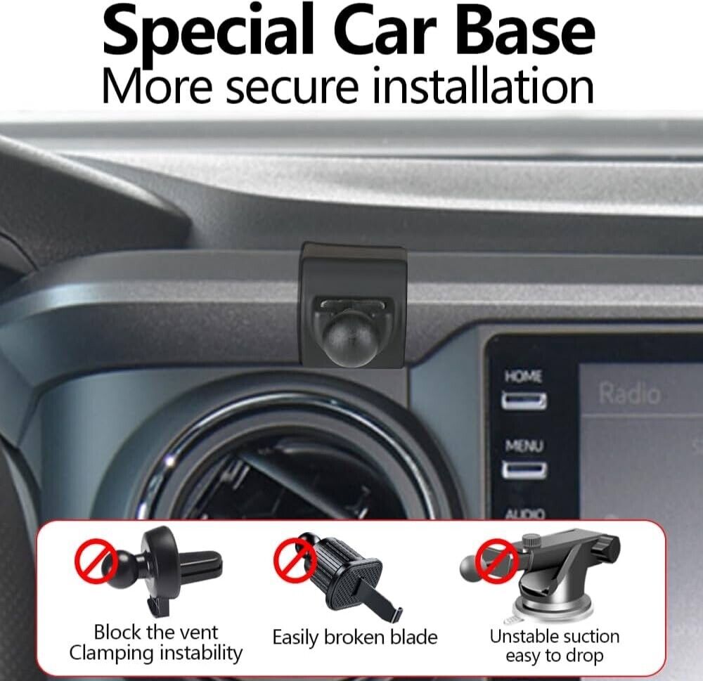 Toyota Tacoma 2016 - 2023 Mobile Cell Smartphone Bracket Mount